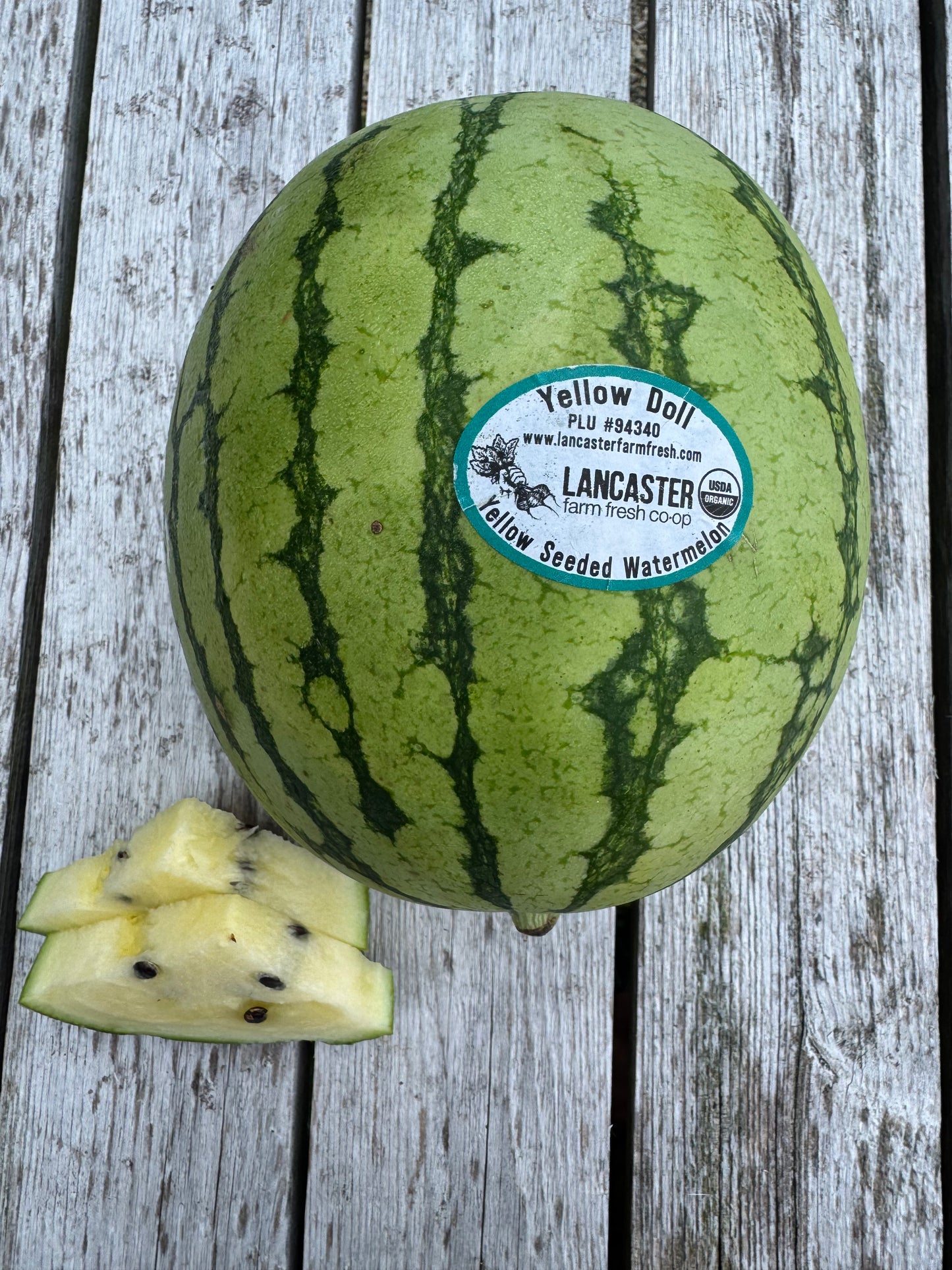 Yellow Doll Seeded Watermelon